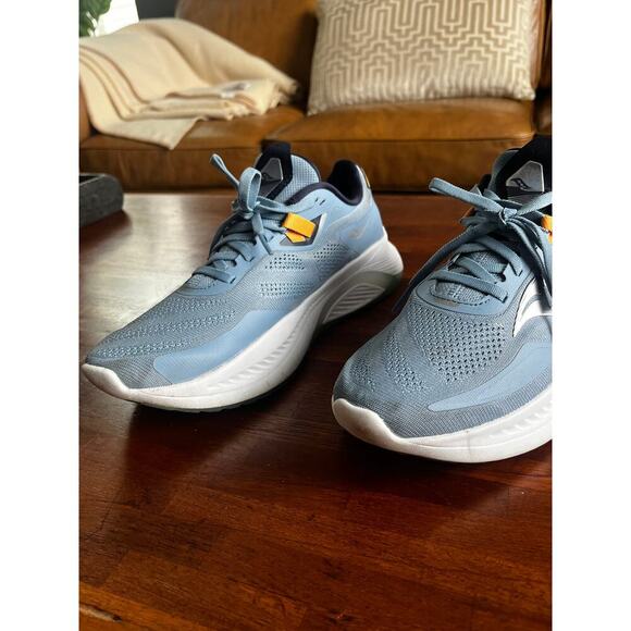 Saucony Guide 15 Low Top Running Sneakers Jacklope, Denim/Aqua Women's Size 9.5 - Picture 5 of 8